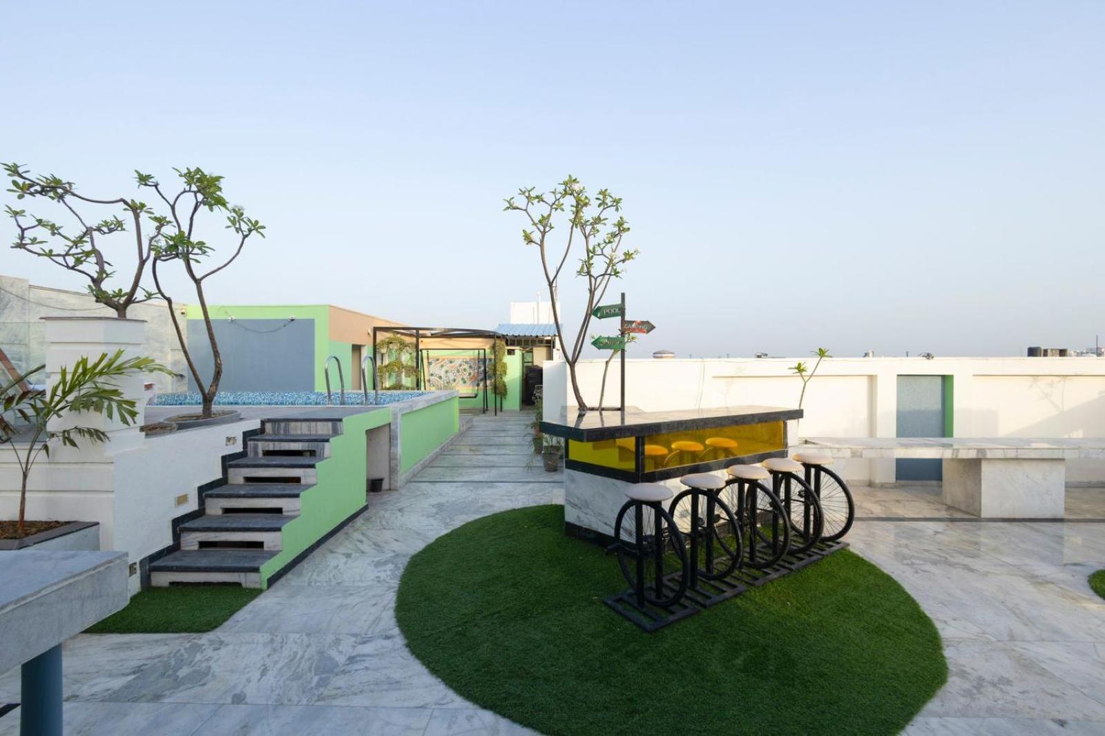 Hotel Sahibs Lighthouse - Swimming Pool Agra  Esterno foto